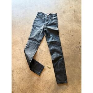 Calzedonia Faux Leather Skinny Jean Legging — NBW (Sleek 1960’s Moto Finish) XS